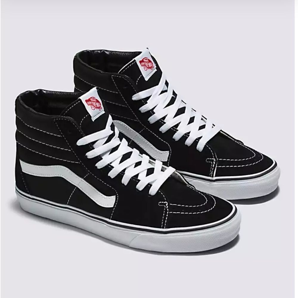 VANS - ADULT UNISEX SK8-HI CANVAS FORMULA ONE SNEAKER